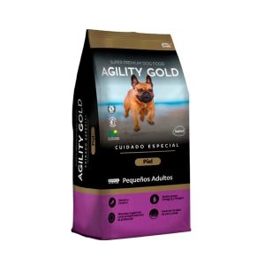 Comida para perros Agility Gold Pequeños Adultos Piel 1.5-8kg