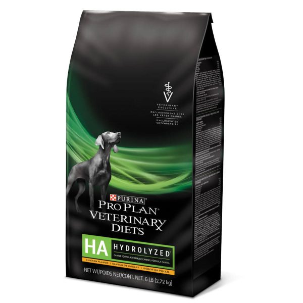 Comida para perros Purina Pro Plan Veterinary Diets HA Hipersensibilidad Alimentaria 2.72kg, 7.48kg