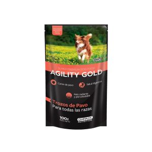 Alimento húmedo para perros Agility Gold Pavo 100gr
