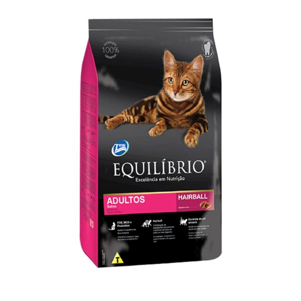 Comida para gatos Equilibrio Adultos control bola de pelo
