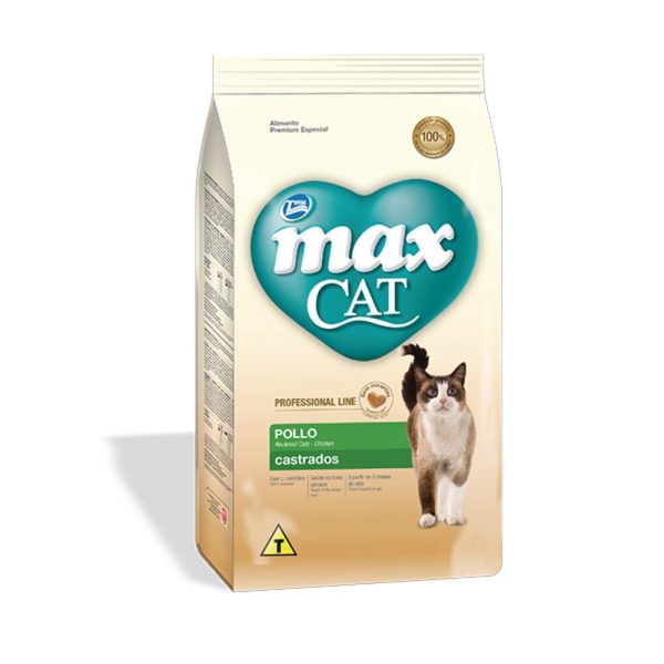 Comida para gatos Max Cat Castrados pollo