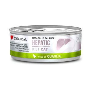 Alimento Humedo Para Gato en Lata Disugual Hepatic Diet Codorniz 85Gr