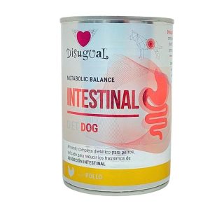 Alimento Humedo Para Perro en Lata Disugual Intestinal Diet Pollo 400 Gr