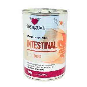 Alimento Humedo Para Perro en Lata Disugual Intestinal Diet Carne Con Vacuno 400 Gr